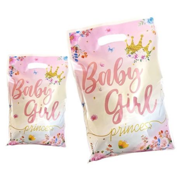 30-Piece Baby Girl "Princess" Themed Gift and Party Favor Loot Bags - Image 3