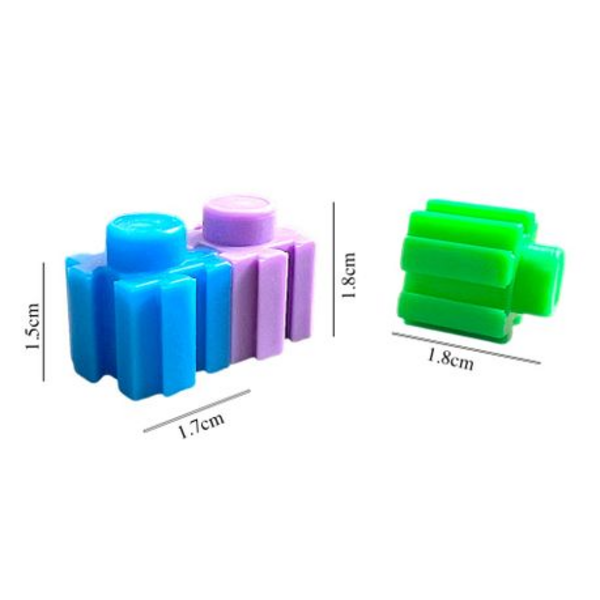 Pix Brix Pixel Art Puzzle Bricks Building Block Set - 150 Piece - Image 5