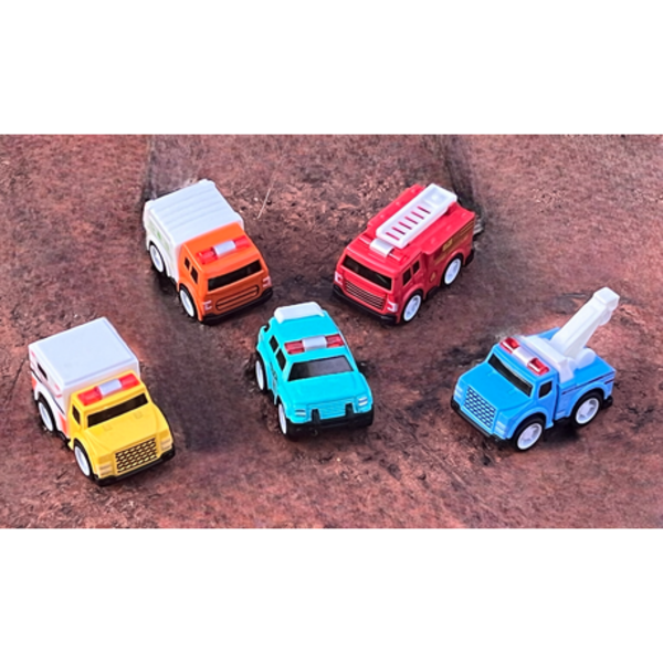 Mini Motor Mania - 5-Pack Die-Cast Crew - Tiny Terror - Big Adventures - Image 4