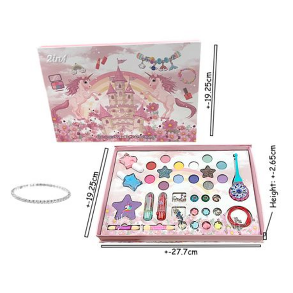 Sparkle and Shine: With Our 2-in- 1Children's Jewellery and Makeup Set! - Image 7