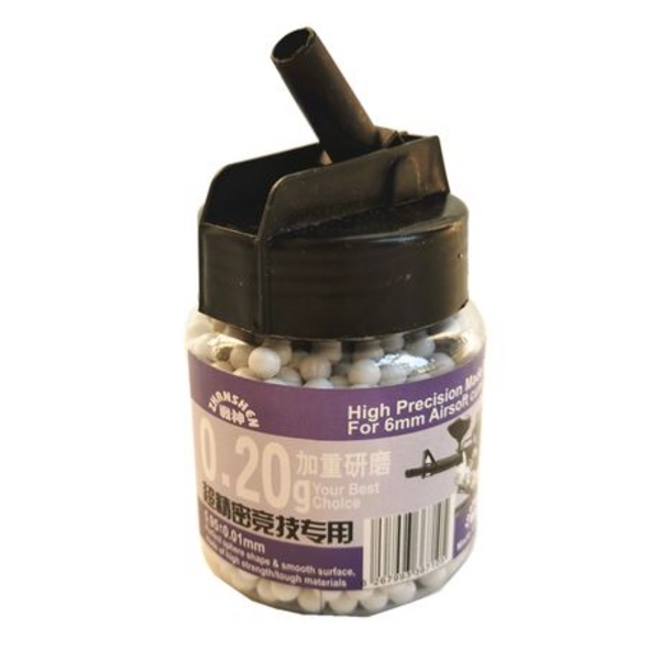High-Grade Precision BB Bullets 5.95+-0.001mm For Sports Use - 1000 Rounds