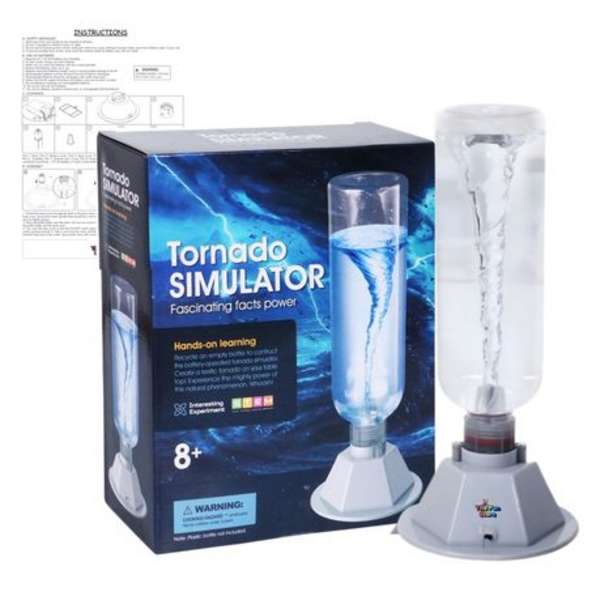 STEM DIY Mini Tornado Simulator Project for Kids - Image 2