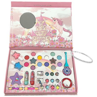 Sparkle and Shine: With Our 2-in- 1Children's Jewellery and Makeup Set!